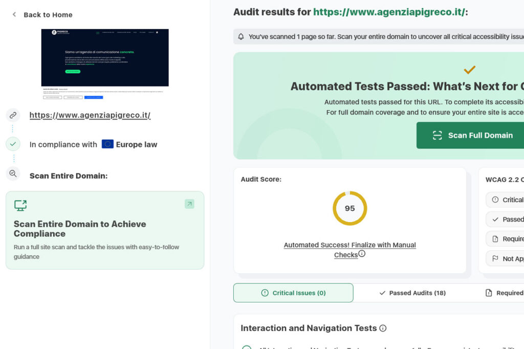 report Accessibility Checker